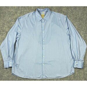 Wah Maker Mens Shirt Sz 2XL Bib Button Gambler Frontier Long Sleeve Made In USA